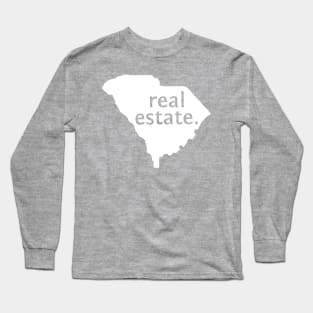 South Carolina State Real Estate T-Shirt Long Sleeve T-Shirt